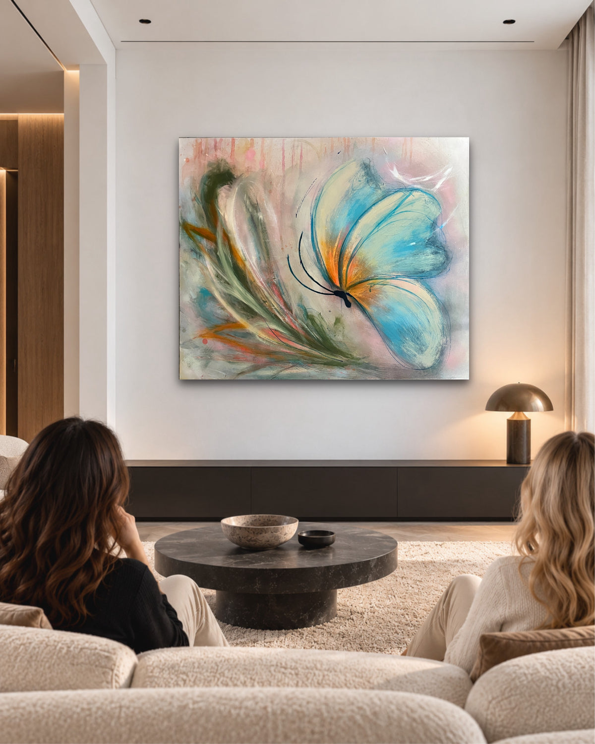 For a moment, Eternity / 47 x 40 in