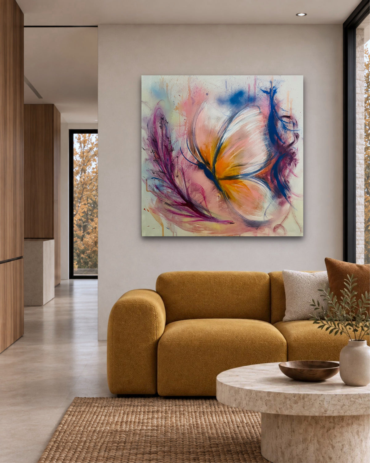 Where the Wind Knows My Name/ 40 x 40 in