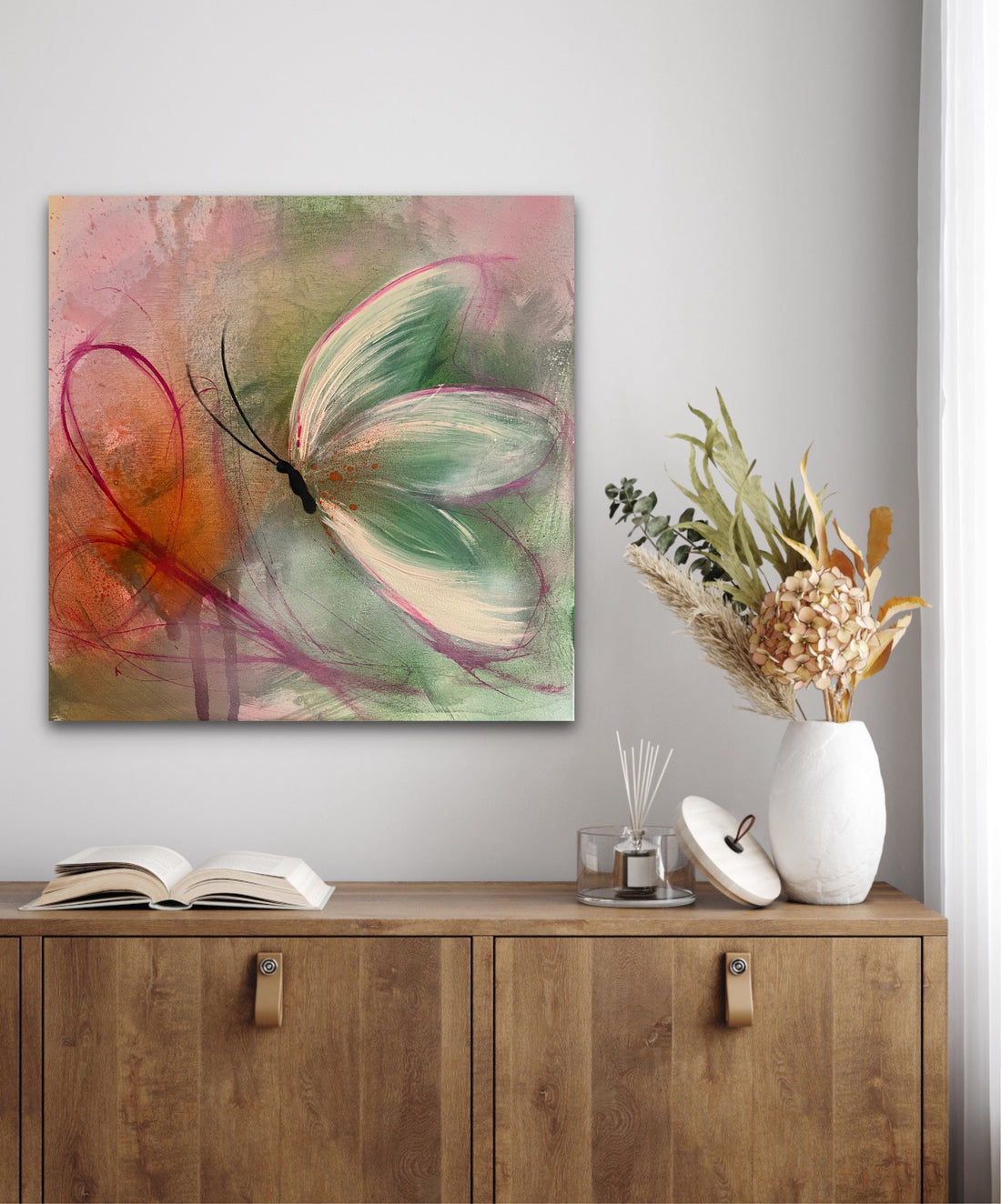 A place between Reality and Dream/ 24 x 24 in