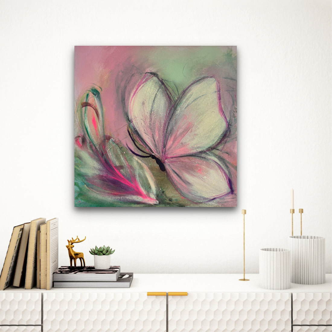 Eternal Flight/ 20 x 20 in