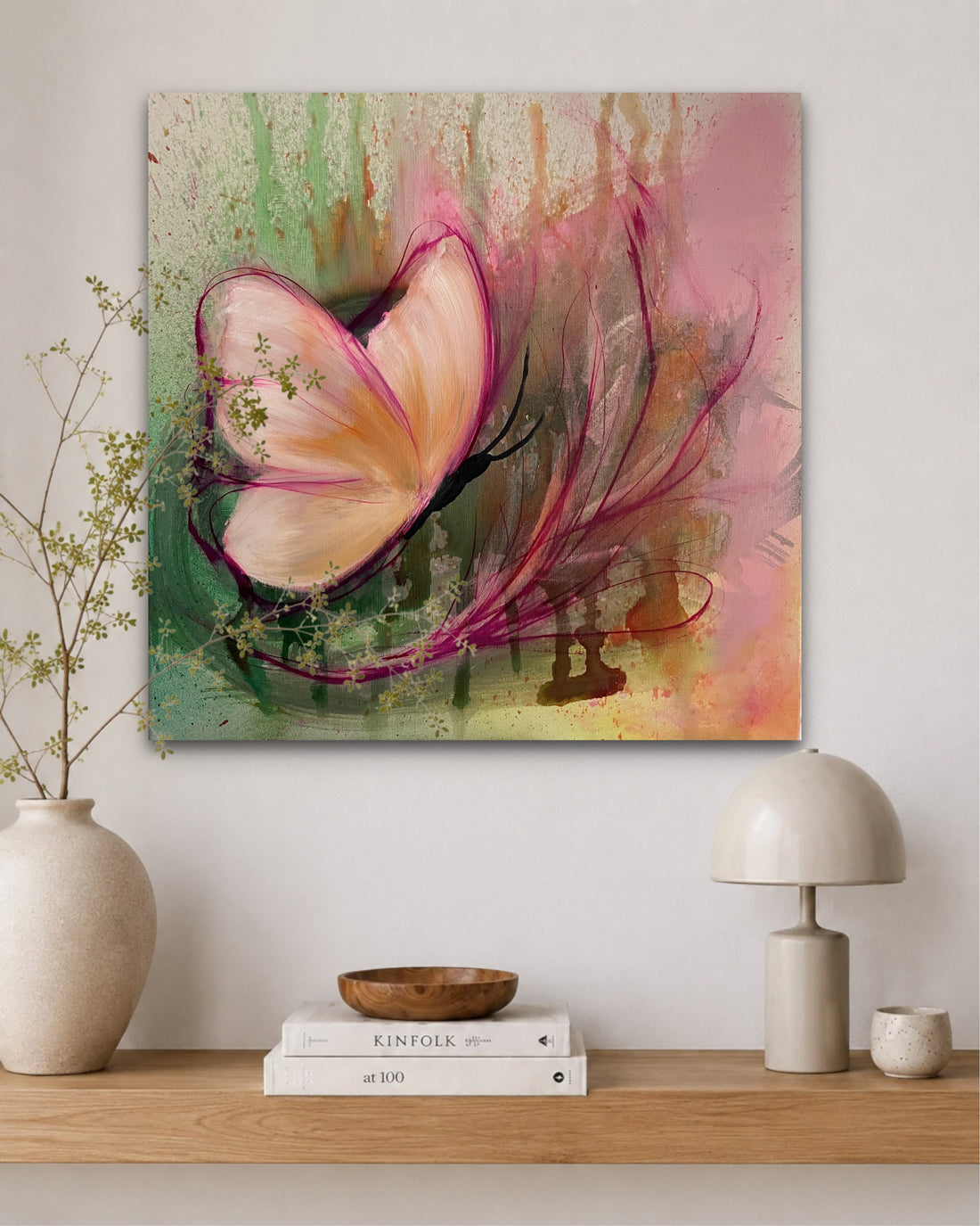 Colors that the Soul Remembers/ 24 x 24 in