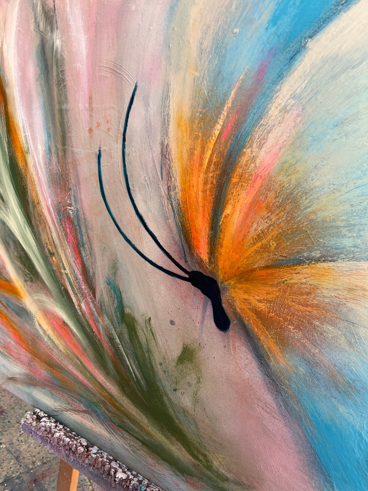For a moment, Eternity / 47 x 40 in