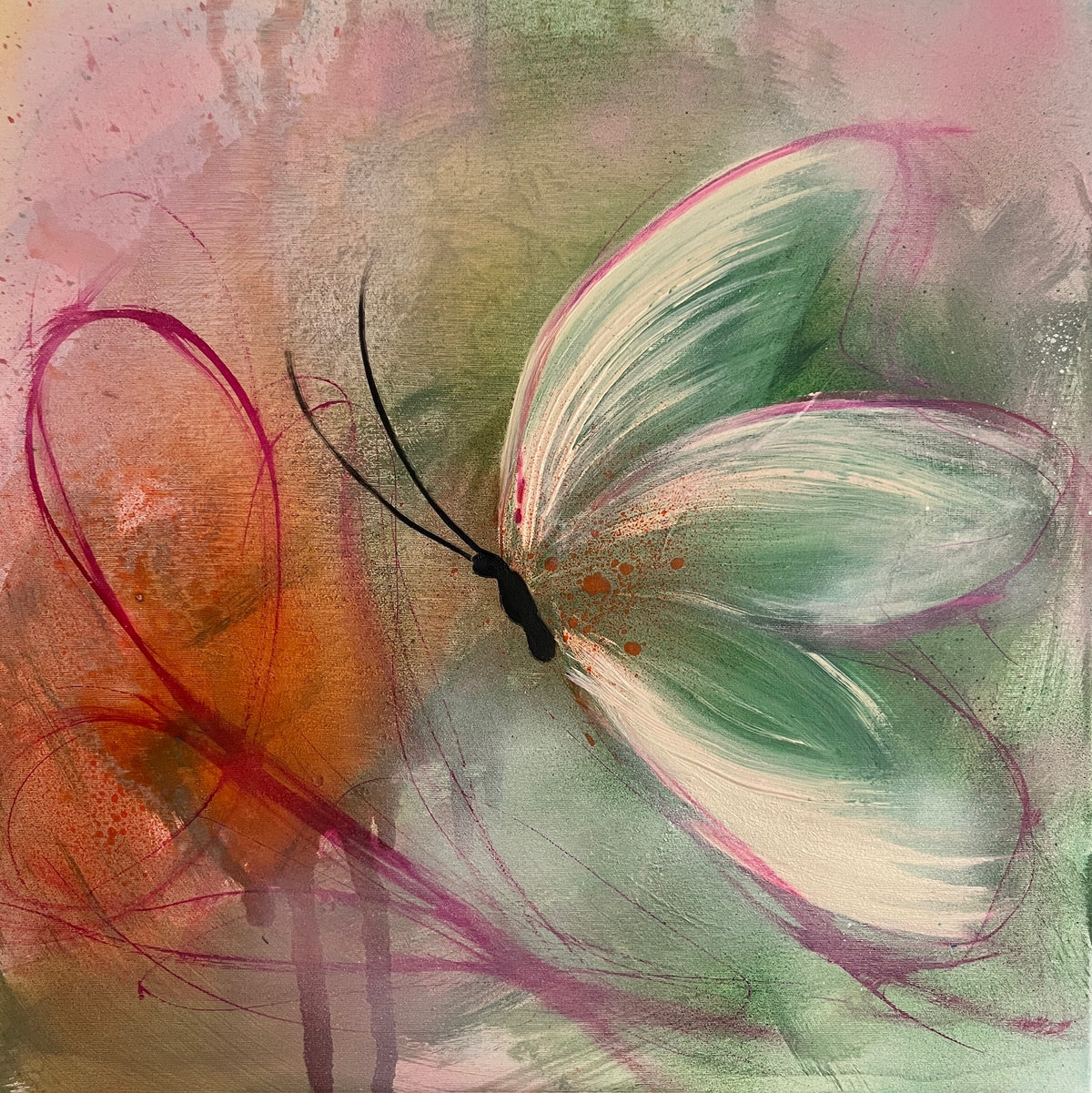 A place between Reality and Dream/ 24 x 24 in
