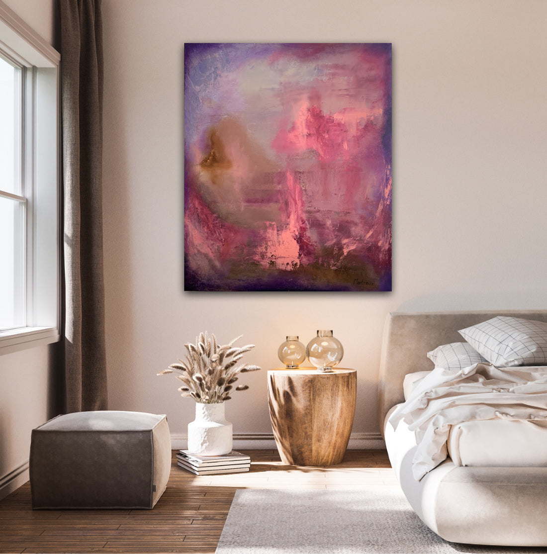 I feel Butterflies/ 40 x 47 in