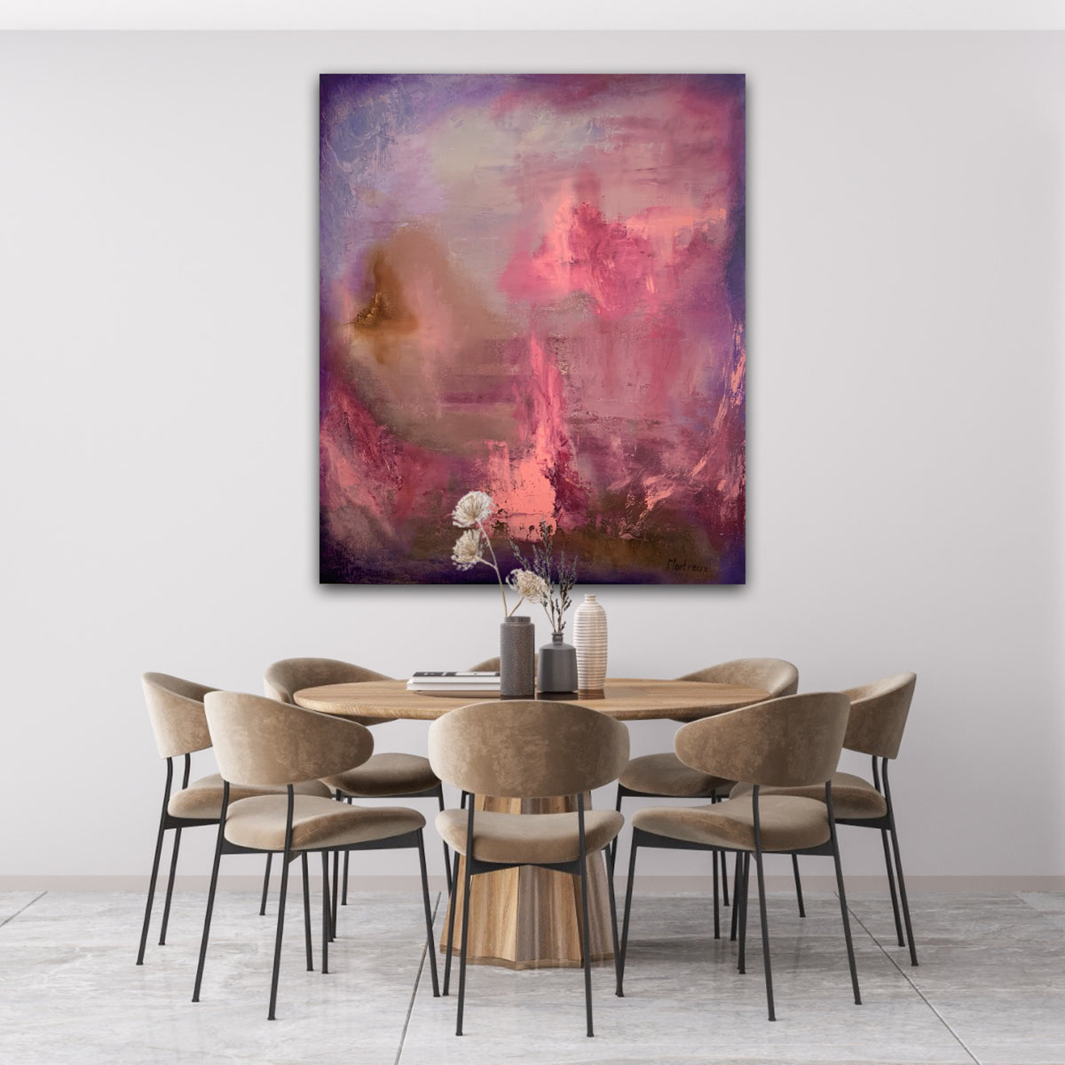 I feel Butterflies/ 40 x 47 in