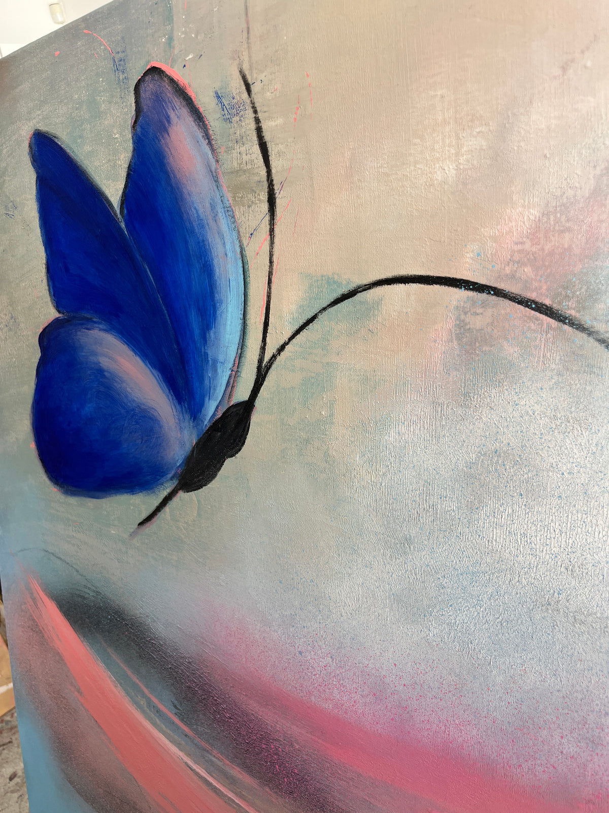 And then I reborn/ 43 x 35 in