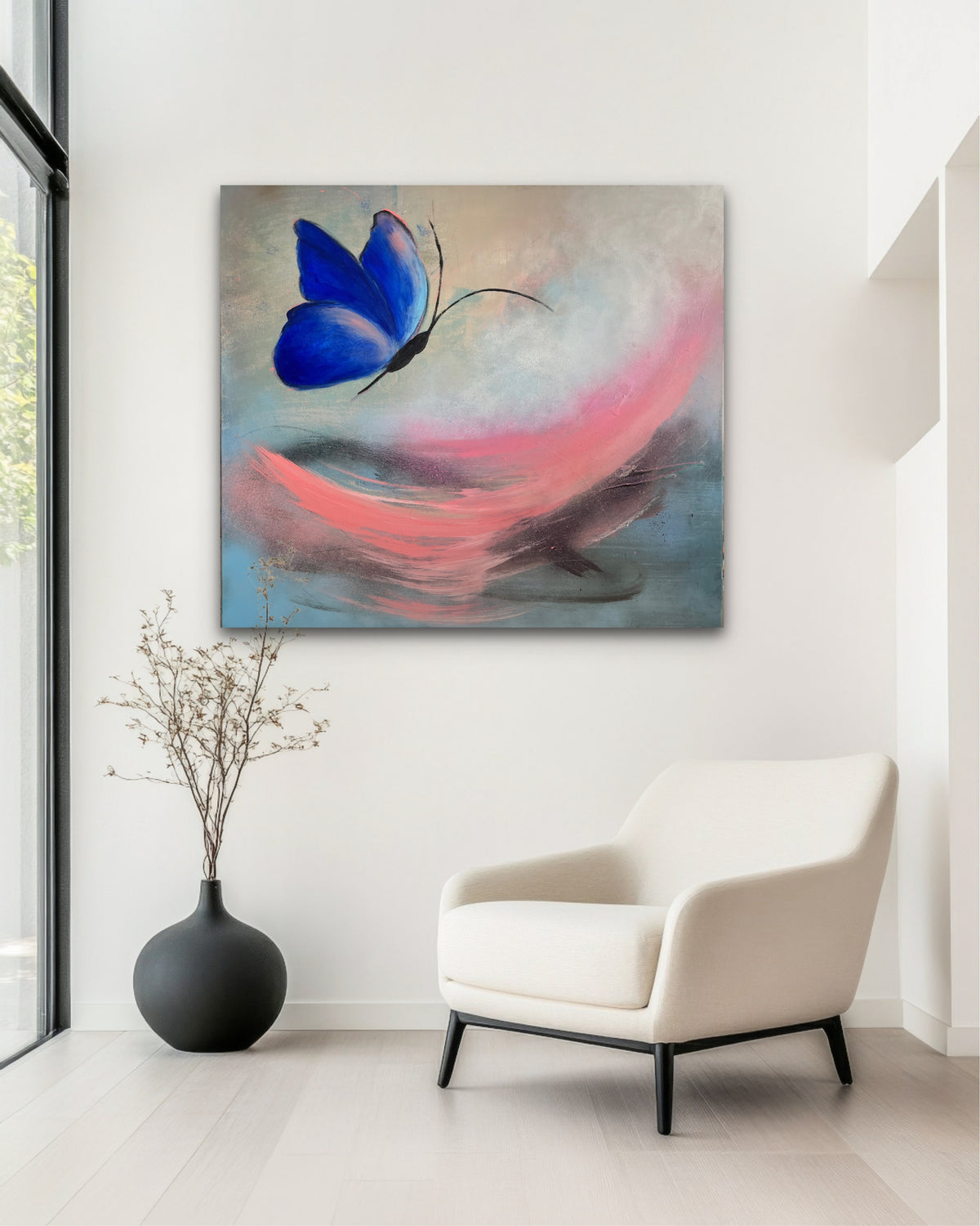 And then I reborn/ 43 x 35 in