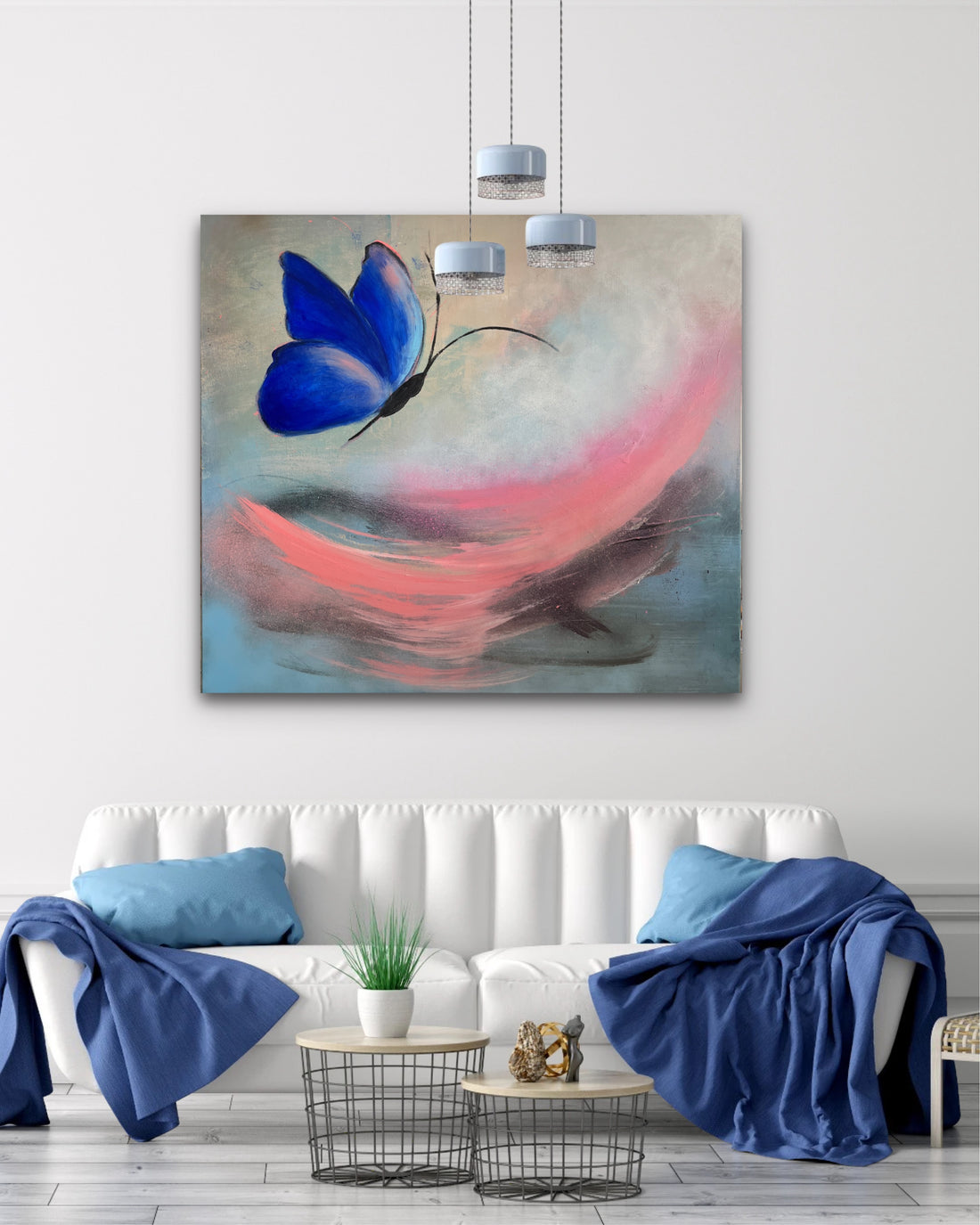And then I reborn/ 43 x 35 in