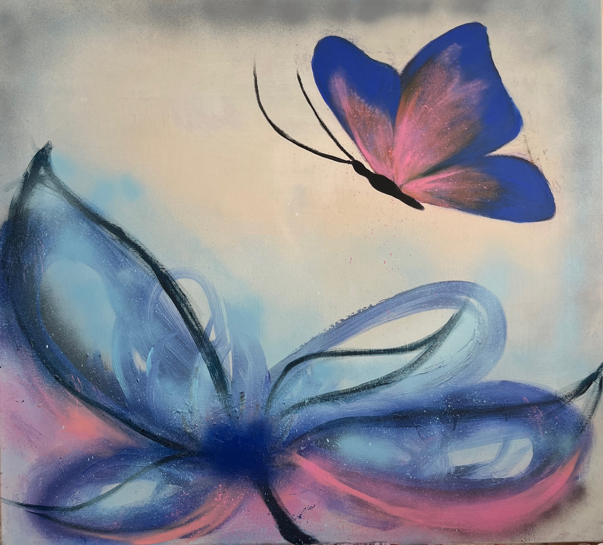 Light at the end of the SIlance/ 47 x 40 in