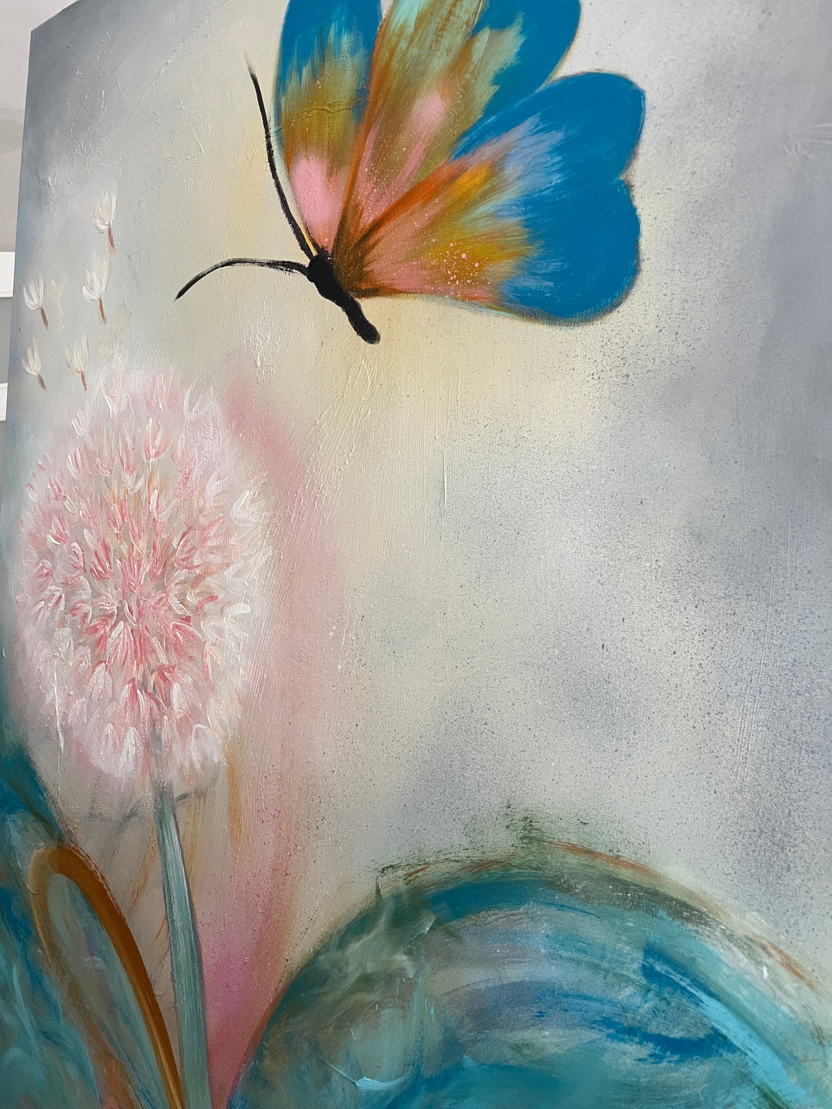 What Remains after Summer/ 40 x 55 in