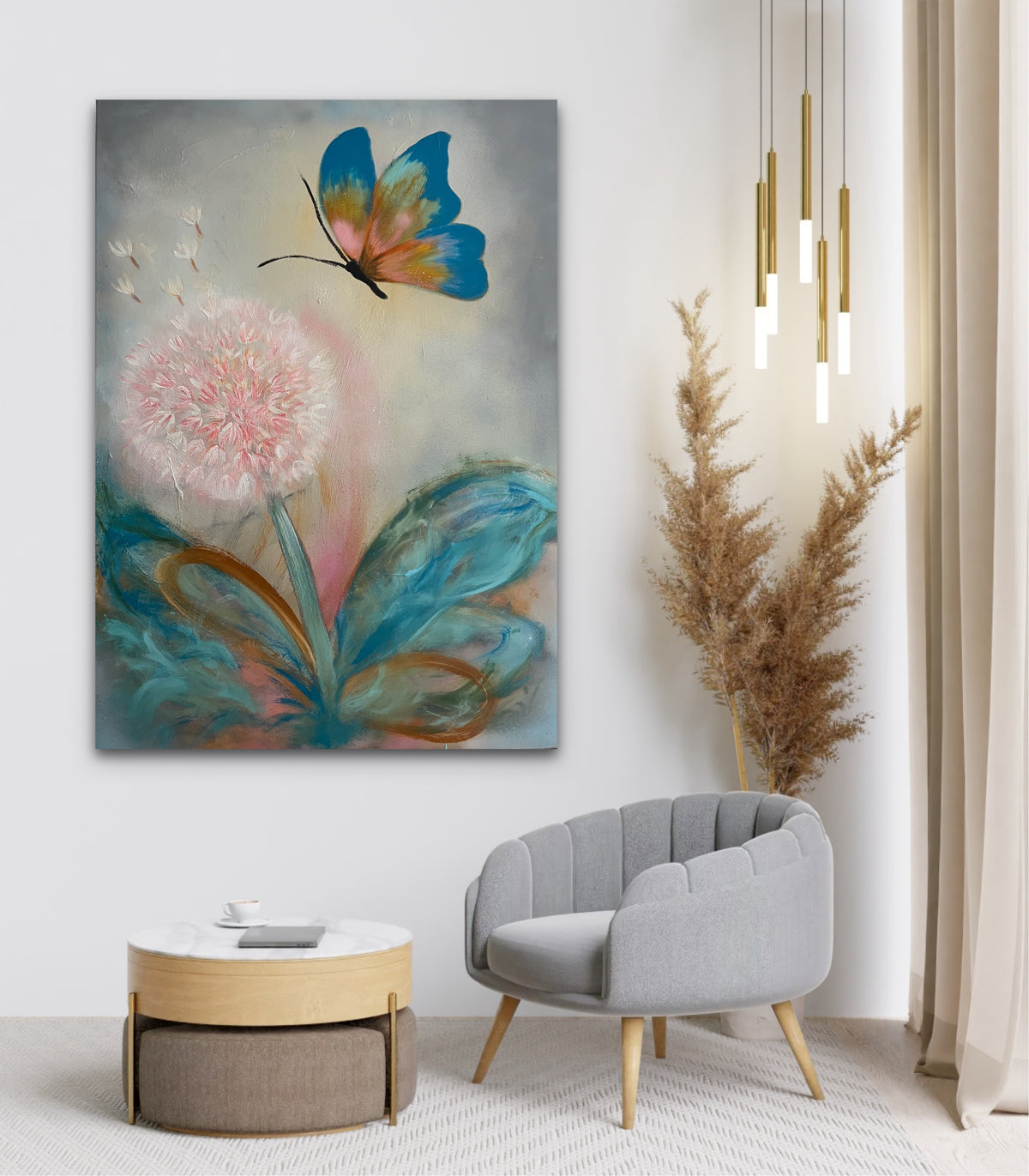 What Remains after Summer/ 40 x 55 in
