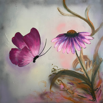 What teaches us to Fly/ 40 x 40 in