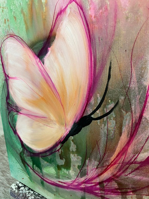Colors that the Soul Remembers/ 24 x 24 in
