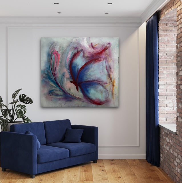 In the Arms of Heaven/ 40 x 35 in