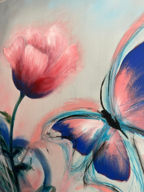 Between two Breathes/ 40 x 47 in